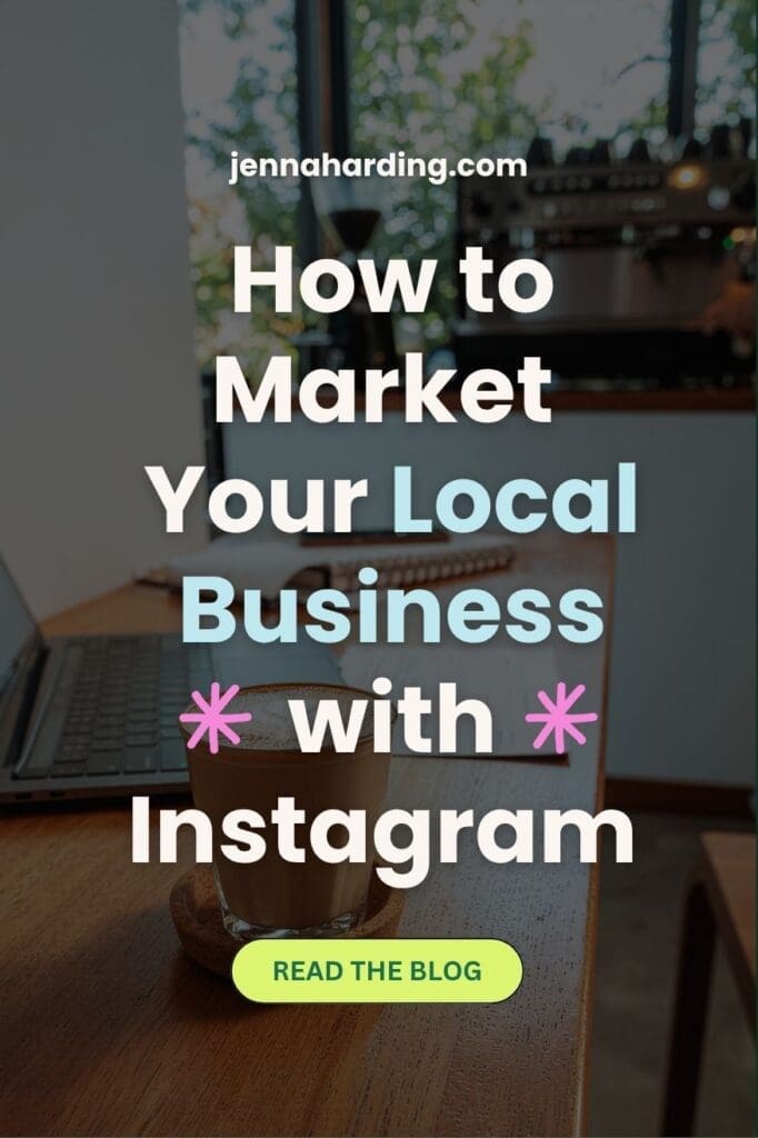 Pinterest Pin Image for Local Marketing Strategies Blog Post | Jenna Harding