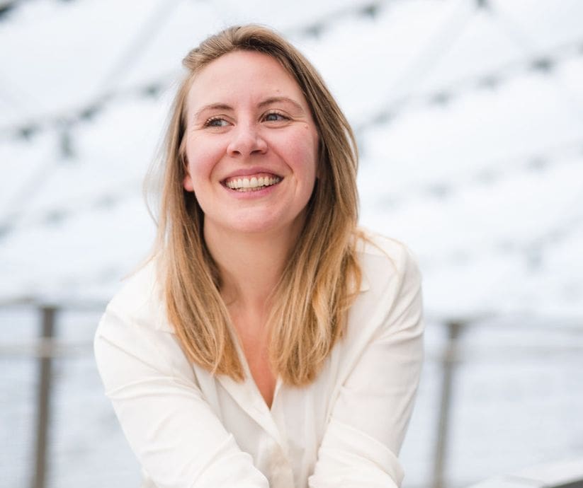 Picture of Jenna Harding Smiling at the Camera | Jenna Harding
